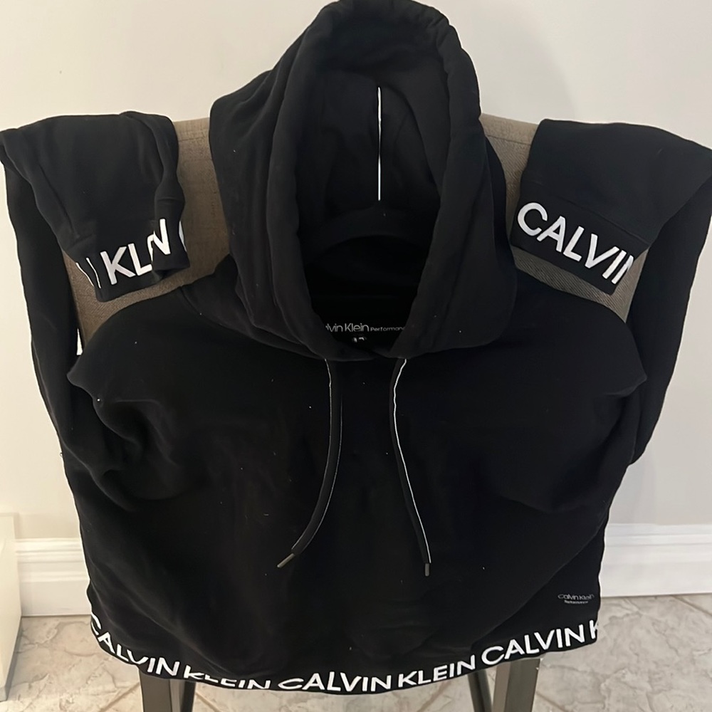 Calvin Klein hooded pullover